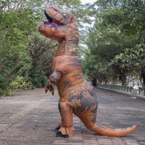 Adult Kids Inflatable Dinosaur T Rex Cos Main 0